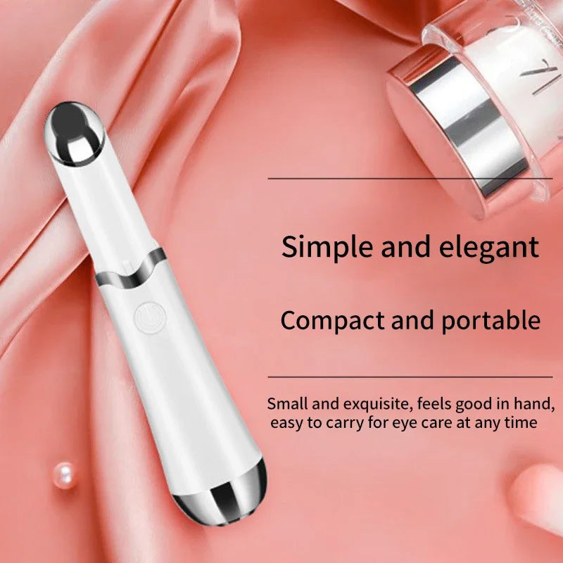 New Electric Eye Beauty Device Reduces Eye Lines Red and Blue Color Light Care Eye Cream Introduces Lip Massage Face Massagers